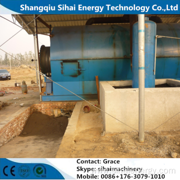 High Oil Yield Pyrolysis Plant For Tire